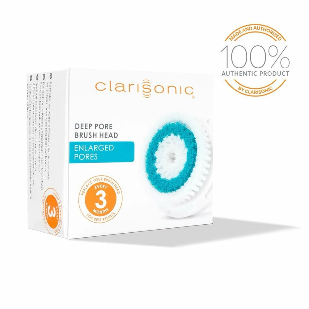 Clarisonic Deep Pore Facial Cleansing Brush Head Replacement 2 Pack 🧖‍♀️